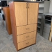 Two-Tone 2 Door, 3 Drawer Storage & File Cabinet